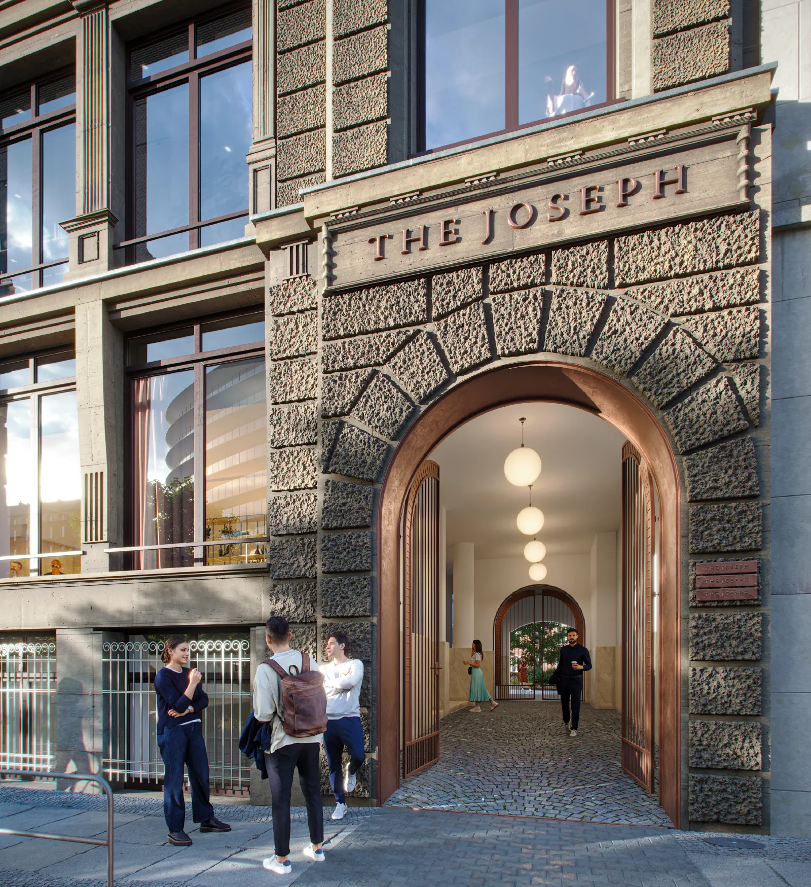 THE JOSEPH, Büros in Frankfurt, Entrée